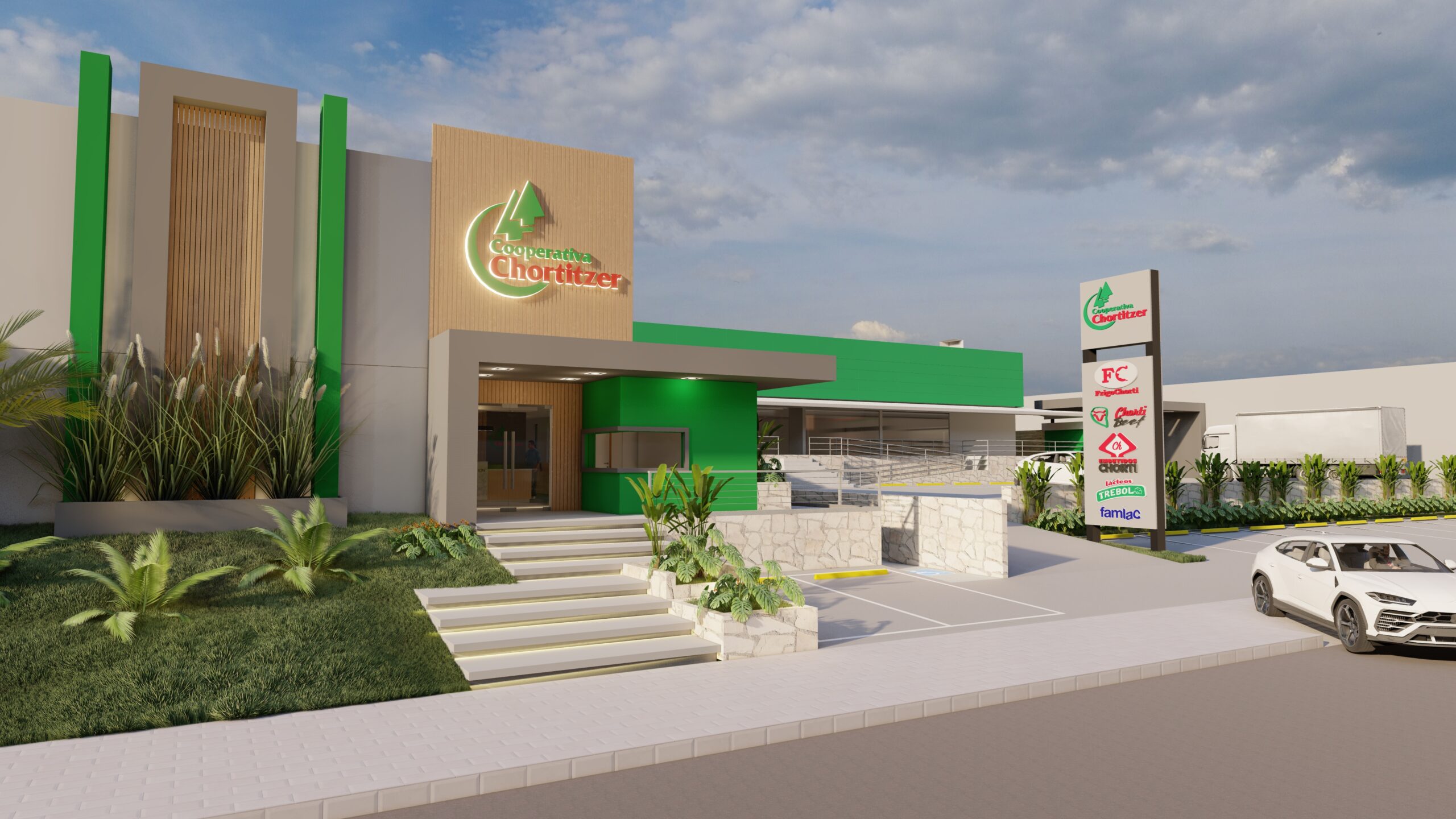 Commercial premises, offices and facade – Chortitzer